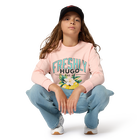 Pantaloni in denim HUGO 
                    BAMBINA