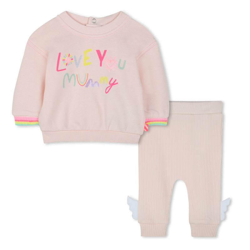 Set felpa e legging BILLIEBLUSH 
                        BAMBINA