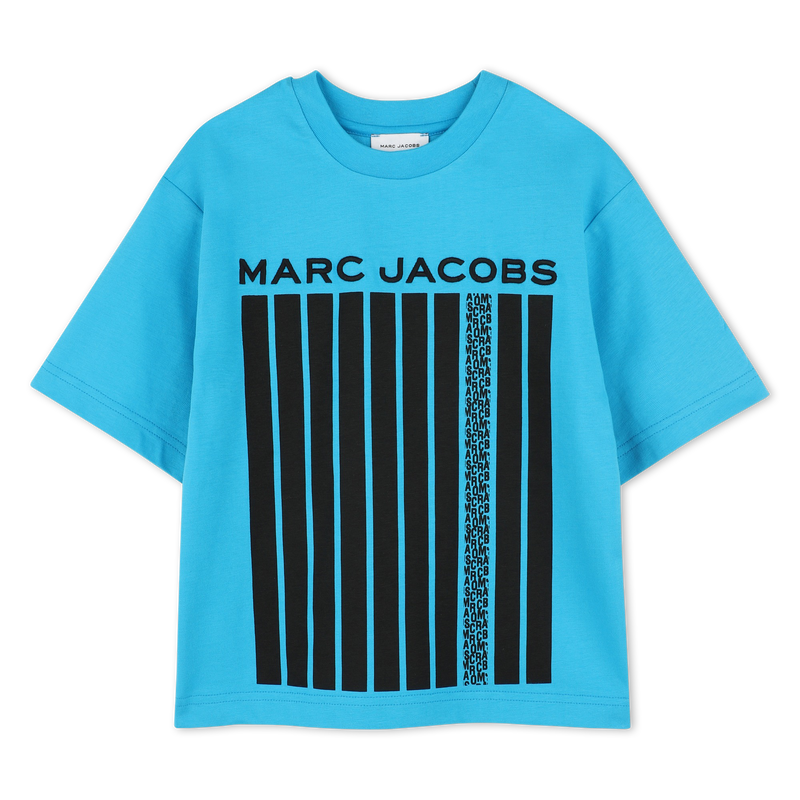 T-shirt bicolore in cotone MARC JACOBS 
                        RAGAZZO