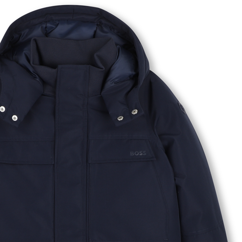 Parka con cappuccio BOSS 
                        RAGAZZO