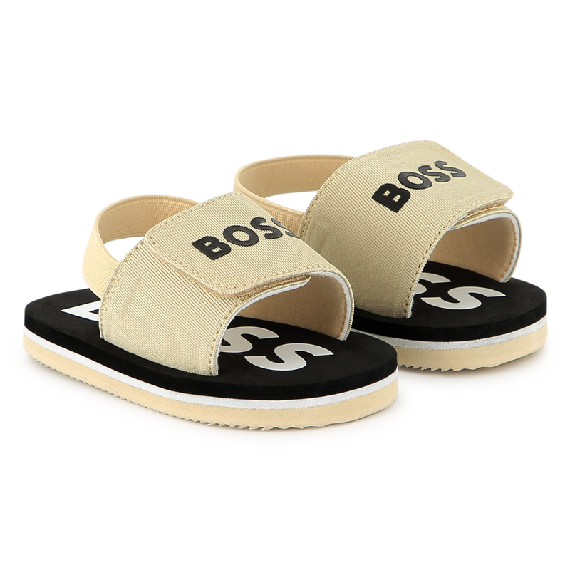 Ciabatte con scratch BOSS 
                        RAGAZZO