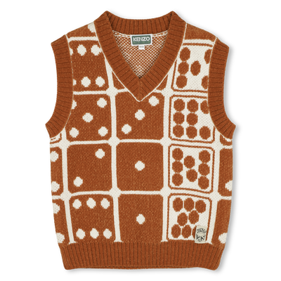 Gilet senza maniche KENZO KIDS BAMBINO