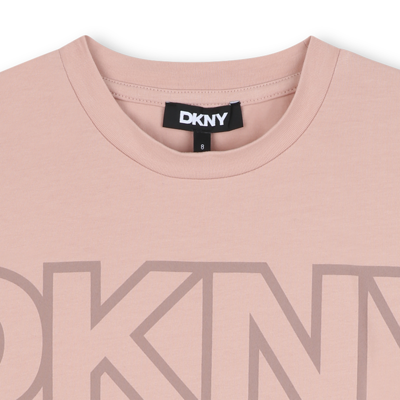 T-shirt a maniche corte DKNY 
                        BAMBINA