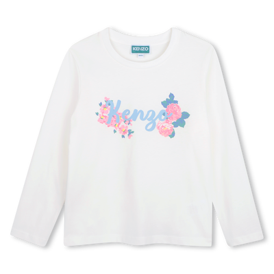 Maglietta a maniche lunghe KENZO KIDS BAMBINA
