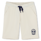 Pantaloncini da jogging felpa, CREMA, hi-res