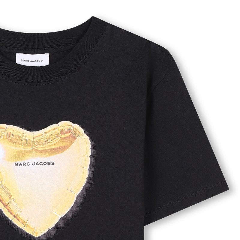 T-shirt da cerimonia in cotone MARC JACOBS 
                        BAMBINA