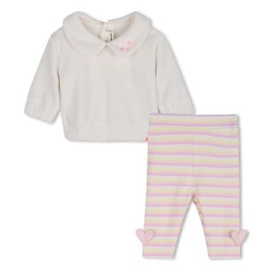 Completo felpa e leggings BILLIEBLUSH BAMBINA