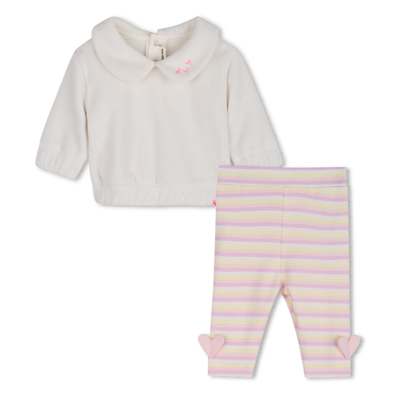 Completo felpa e leggings BILLIEBLUSH 
                        BAMBINA