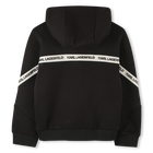 Cardigan con cappuccio KARL LAGERFELD KIDS 
                    RAGAZZO