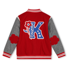 Giacca in misto lana ricamata KENZO KIDS 
                    BAMBINA