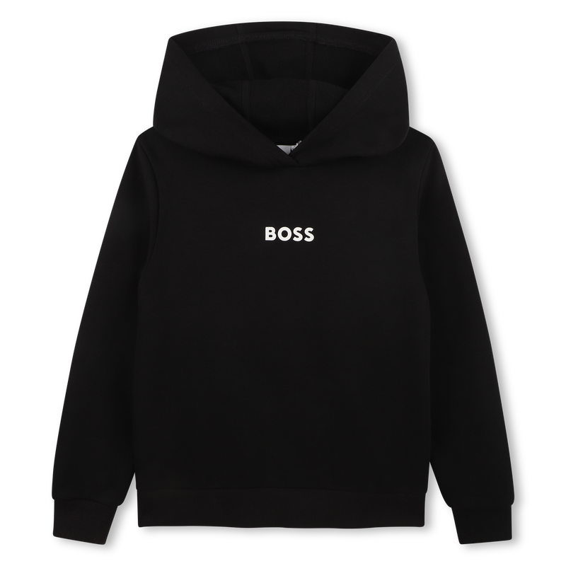 FELPA CON CAPPUCCIO BOSS 
                        BAMBINO
