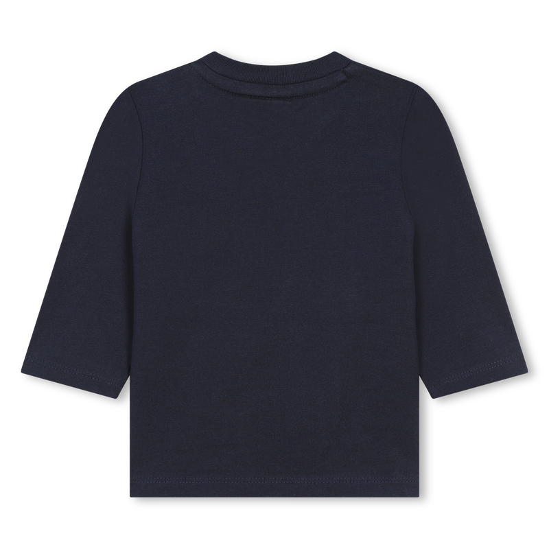 T-shirt in cotone multilogo BOSS 
                        RAGAZZO