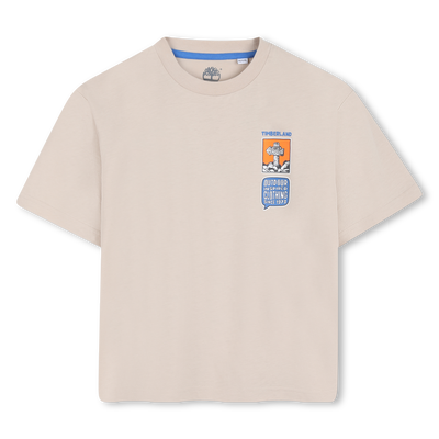 T-SHIRT A MANICHE CORTE TIMBERLAND RAGAZZO