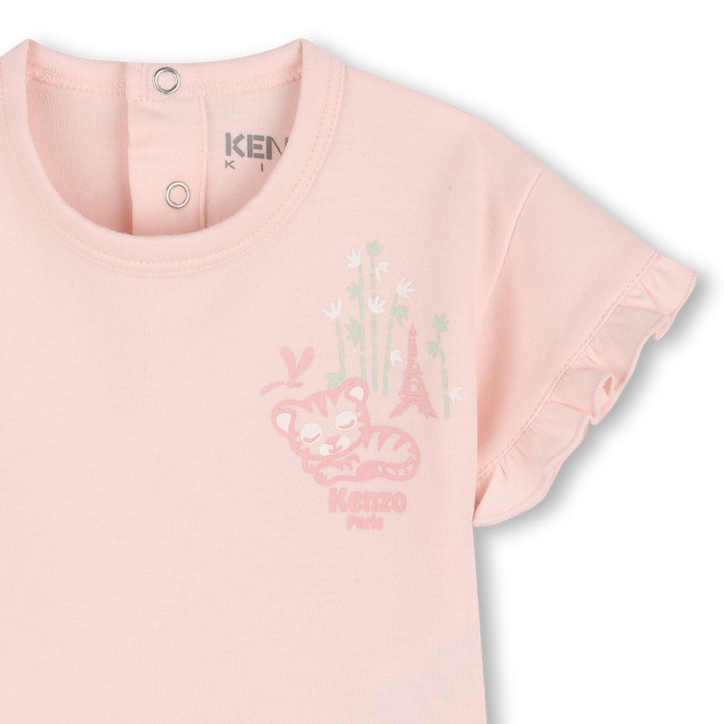 SET T-SHIRT, PIGIAMA E FASCIA KENZO KIDS 
                        BAMBINA