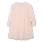 Abito bi-materiale BILLIEBLUSH 
                    BAMBINA