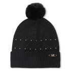 Cappello lavorato a maglia con pompon MICHAEL KORS 
                    BAMBINA