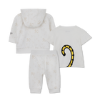 Set t-shirt, cardigan e pantaloni KENZO KIDS 
                    UNISEX