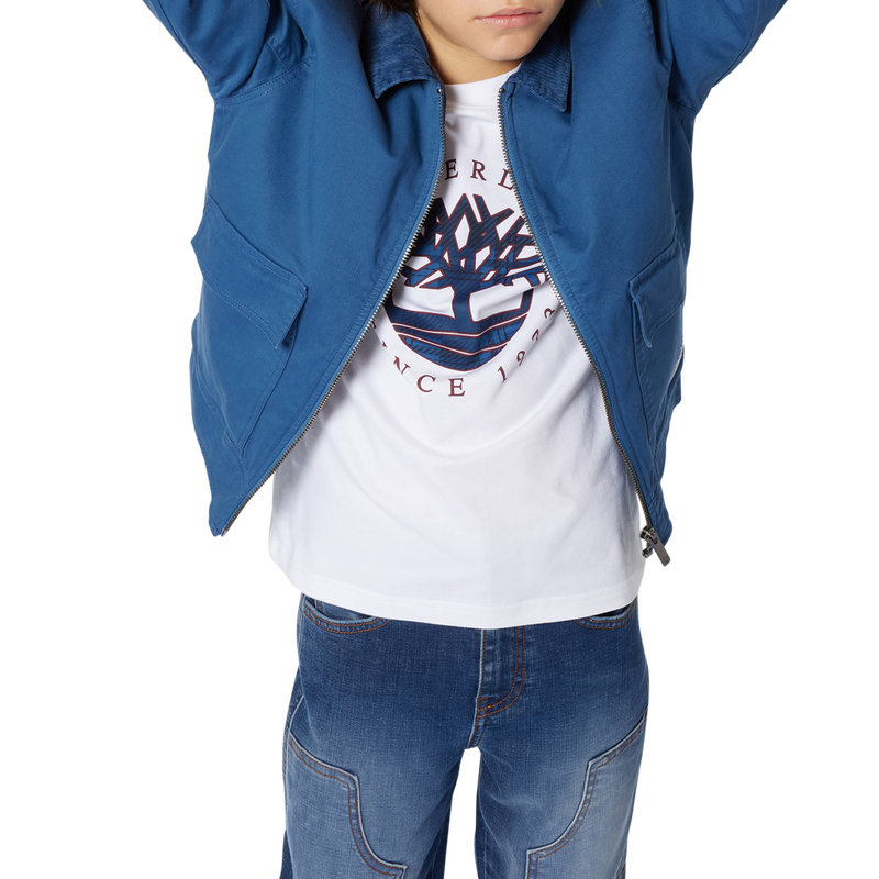 T-shirt logata a maniche corte TIMBERLAND 
                        RAGAZZO
