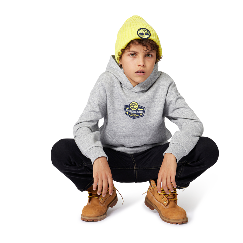 Felpa con cappuccio in pile TIMBERLAND 
                        RAGAZZO