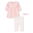 Set abito + leggings + fascia KENZO KIDS 
                    BAMBINA