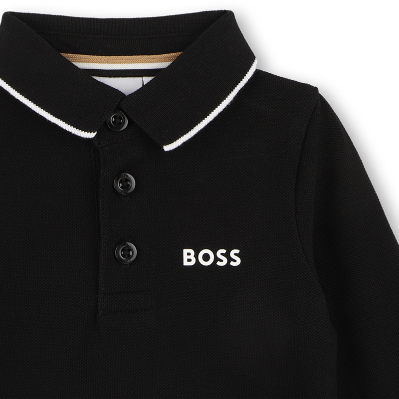 Polo a maniche lunghe BOSS 
                        RAGAZZO