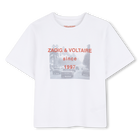T-shirt a maniche corte, BIANCO, hi-res