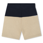 Shorts bicolore felpati BOSS 
                    RAGAZZO