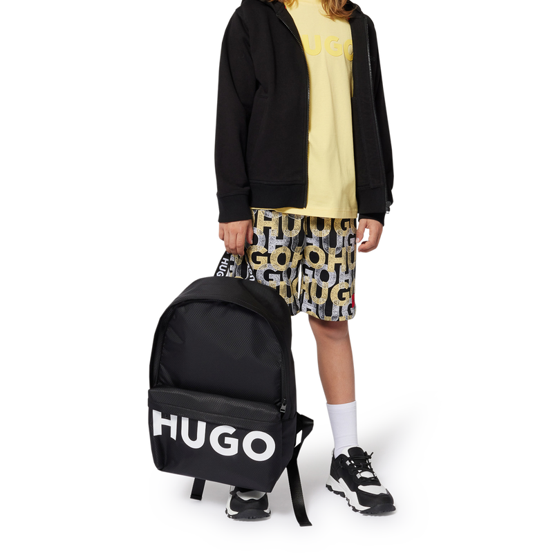 Zaino con logo HUGO 
                        RAGAZZO