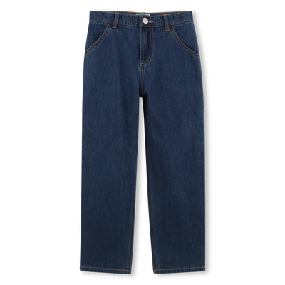 Pantaloni in denim KENZO KIDS RAGAZZO