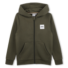 Cardigan sportivo, NOTTE D'OLIVA, hi-res