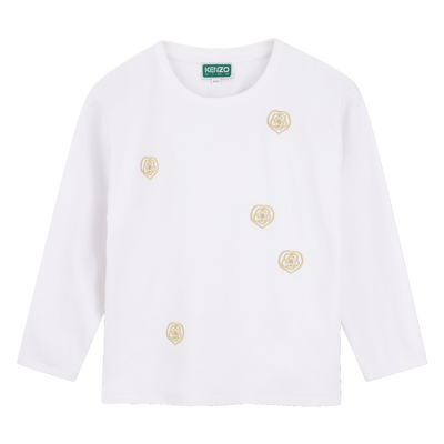 Maglietta a maniche lunghe KENZO KIDS BAMBINA