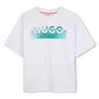 T-shirt a maniche corte HUGO 
                    RAGAZZO