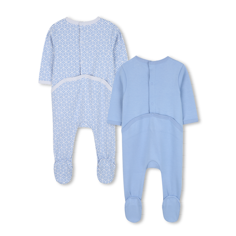 Set di due pigiami in cotone KENZO KIDS 
                        UNISEX