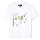 T-shirt a maniche corte DKNY 
                    BAMBINA