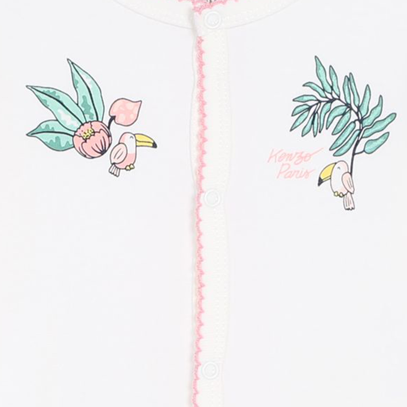 Cotton Press Stud Pajamas KENZO KIDS 
                        BAMBINA