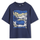 T-shirt a maniche corte, BLU ARDESIA, hi-res