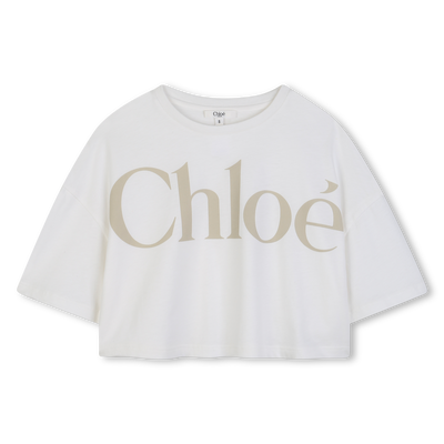 T-SHIRT A MANICHE CORTE CHLOE BAMBINA