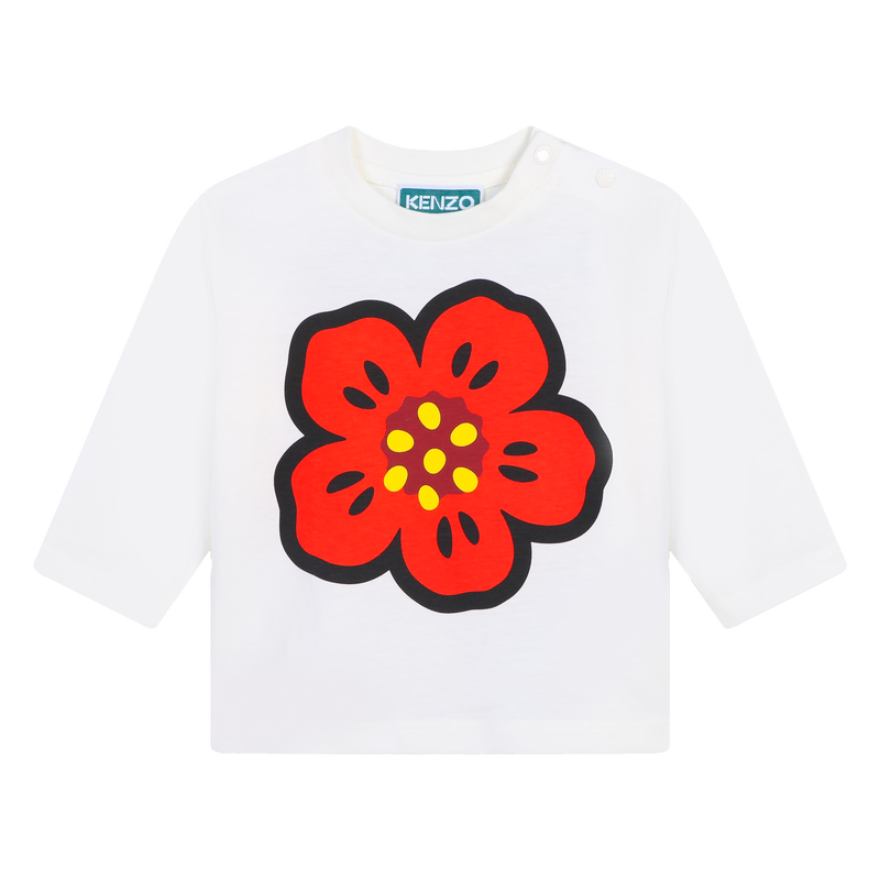 T-shirt a maniche lunghe KENZO KIDS 
                        BAMBINA