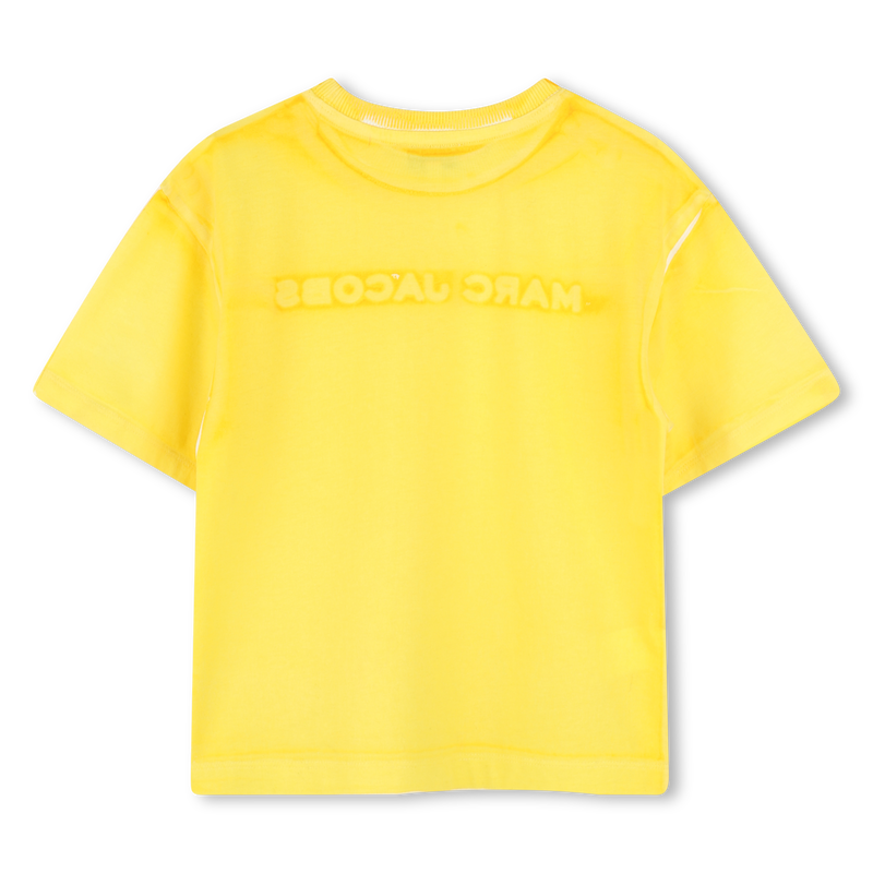 T-shirt in cotone con ricamo MARC JACOBS 
                        UNISEX