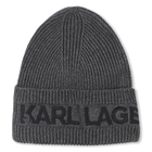 Set cappello lavorato a maglia + scaldacollo KARL LAGERFELD KIDS 
                    RAGAZZO