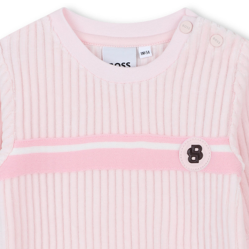 Abito in velluto a coste BOSS 
                        BAMBINA