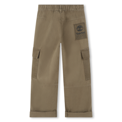 Pantaloni multitasca in cotone TIMBERLAND RAGAZZO