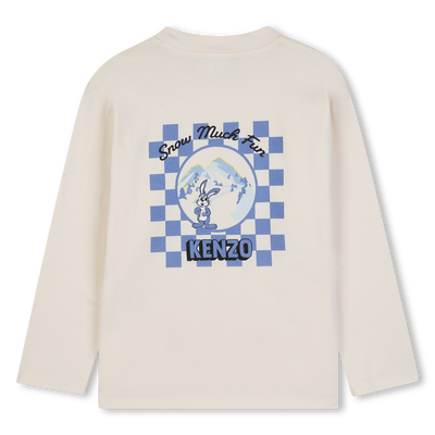 Maglietta a maniche lunghe KENZO KIDS RAGAZZO
