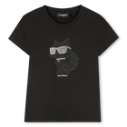 T-shirt a maniche corte KARL LAGERFELD KIDS 
                    BAMBINA