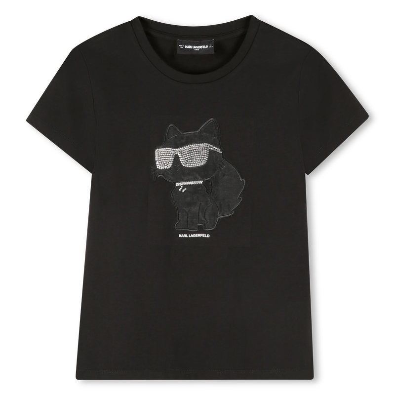 T-shirt a maniche corte KARL LAGERFELD KIDS 
                        BAMBINA