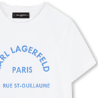 T-shirt a maniche corte KARL LAGERFELD KIDS 
                    RAGAZZO