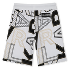 Bermuda stampati in cotone KARL LAGERFELD KIDS 
                    RAGAZZO