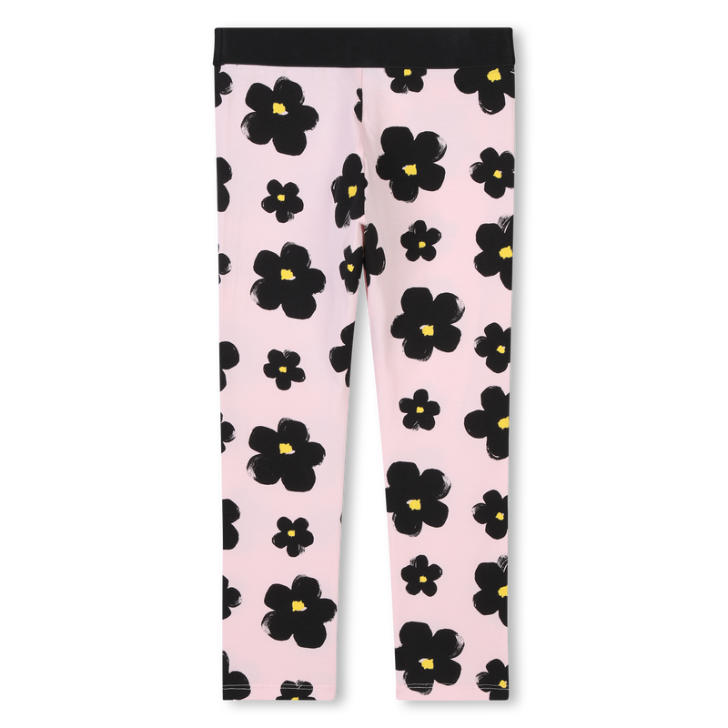 Legging con stampa Margherite MARC JACOBS 
                        BAMBINA