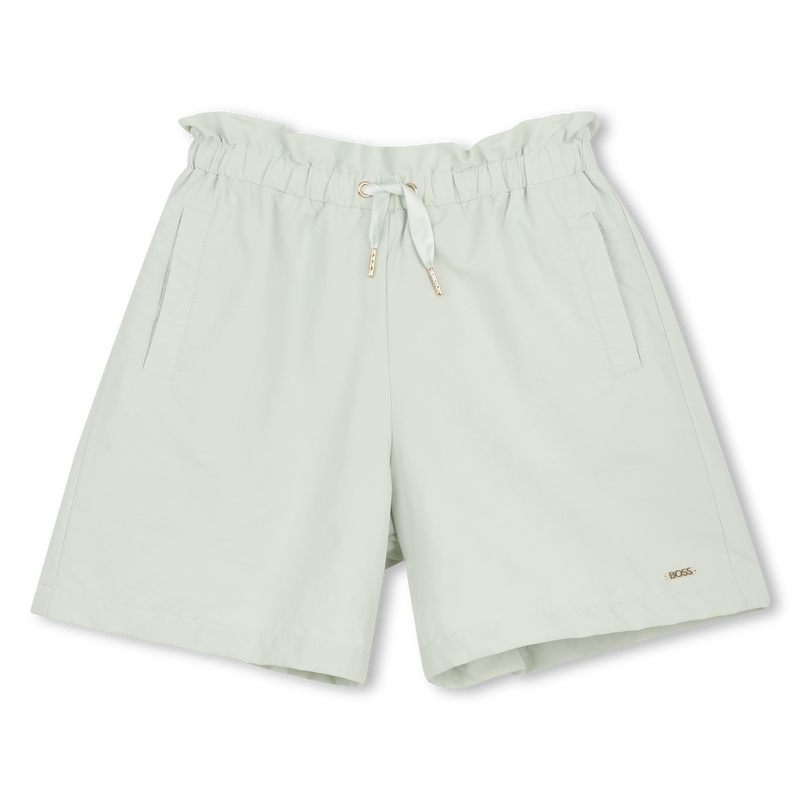 SHORTS CON ELASTICO IN VITA BOSS 
                        BAMBINA