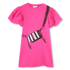 Vestito foderato maniche corte MARC JACOBS 
                    BAMBINA